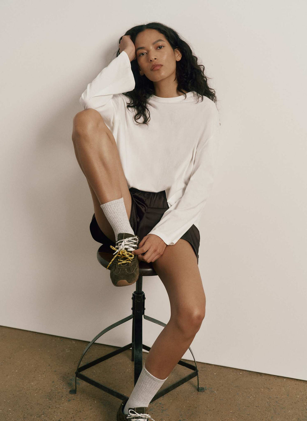 Day One Cotton Long Sleeve Tee