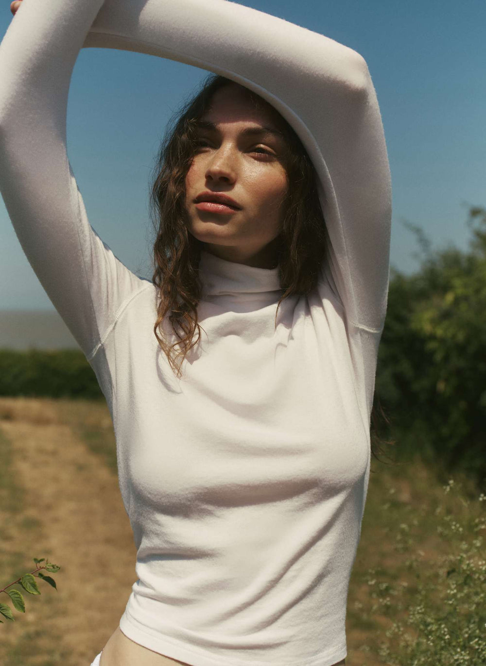 Cloud Funnel Neck Top