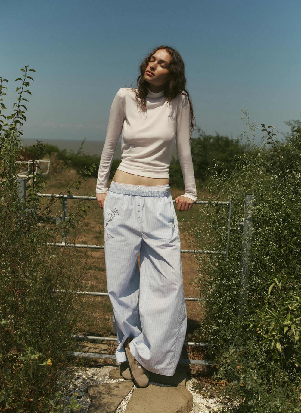 Cloud Funnel Neck Top