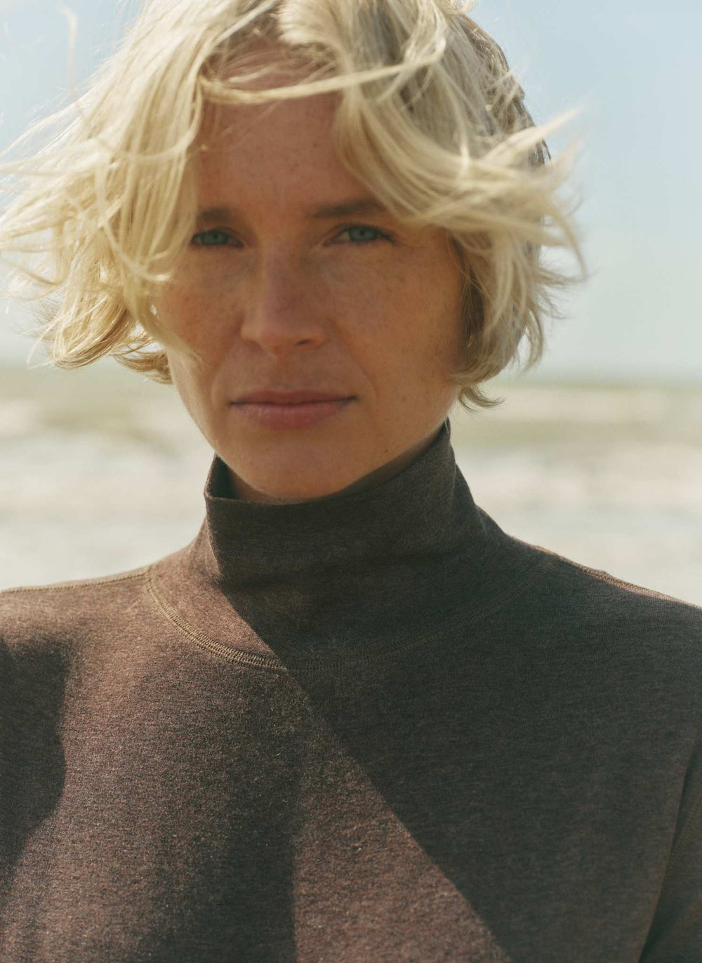 Cloud Funnel Neck Top