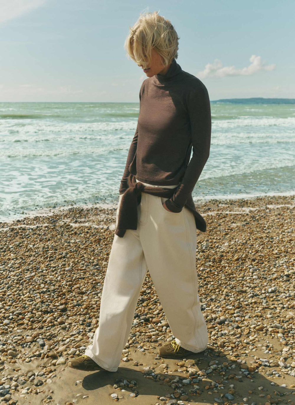 Cloud Funnel Neck Top