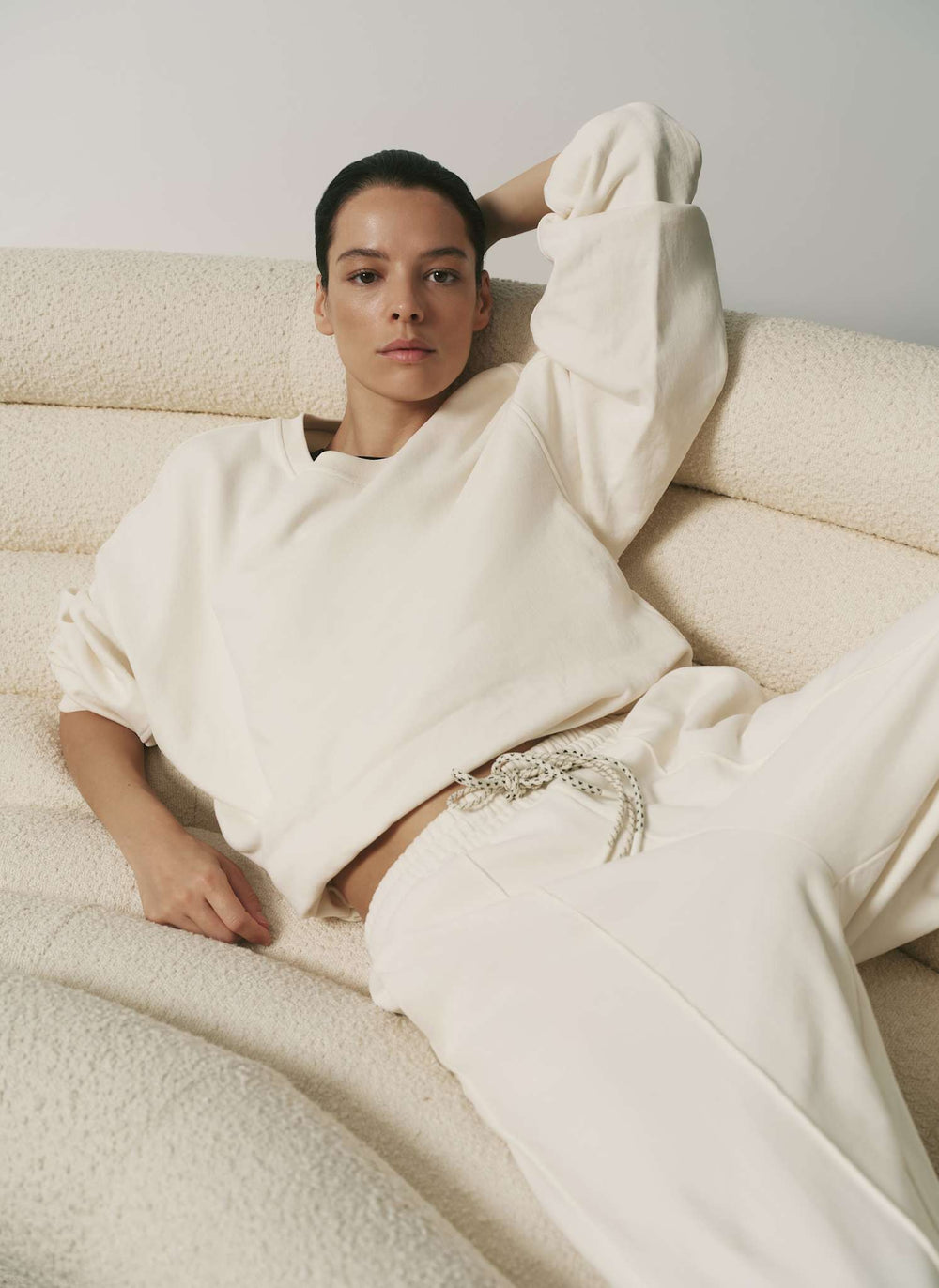 Stride Balloon Hem Sweatshirt