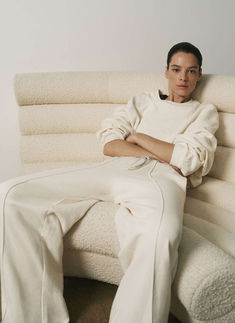 Stride Balloon Hem Sweatshirt