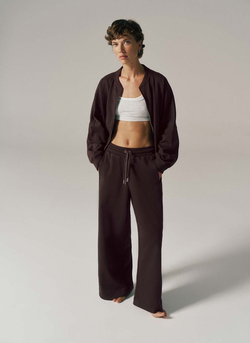 Downtime Jersey Tailored Wide Leg