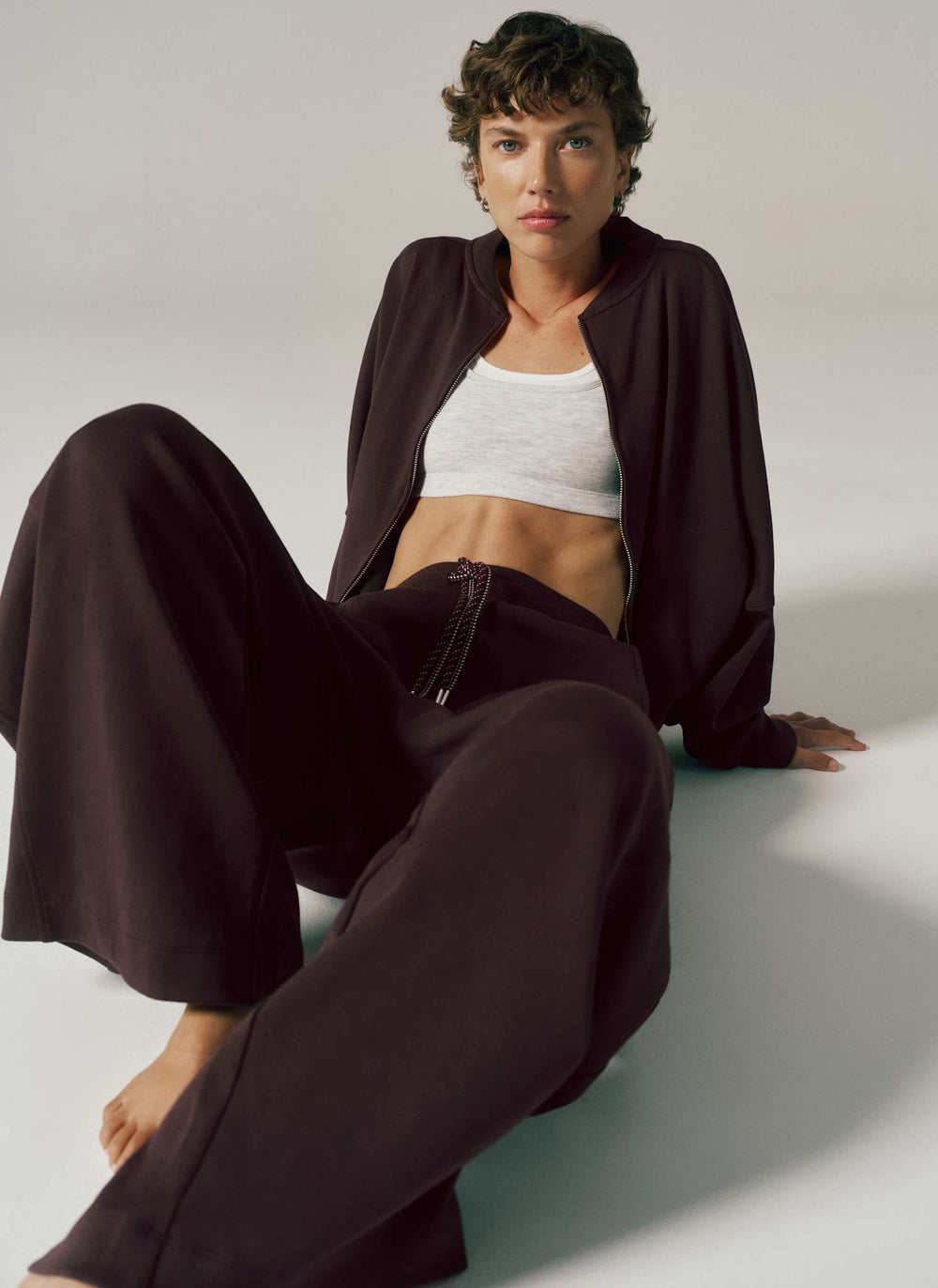 Downtime Jersey Tailored Wide Leg