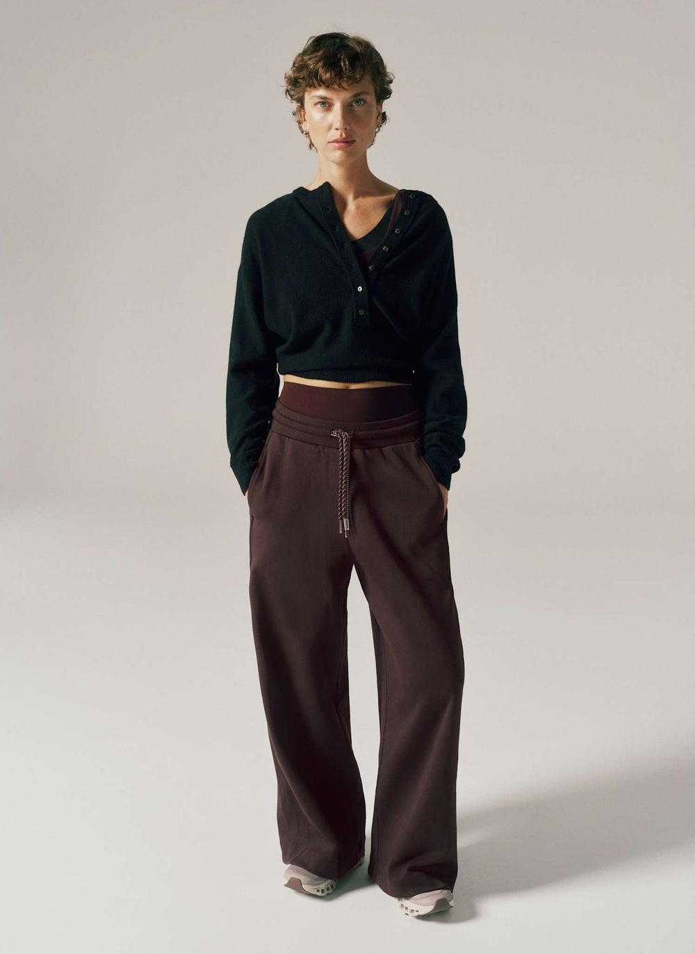 Downtime Jersey Tailored Wide Leg