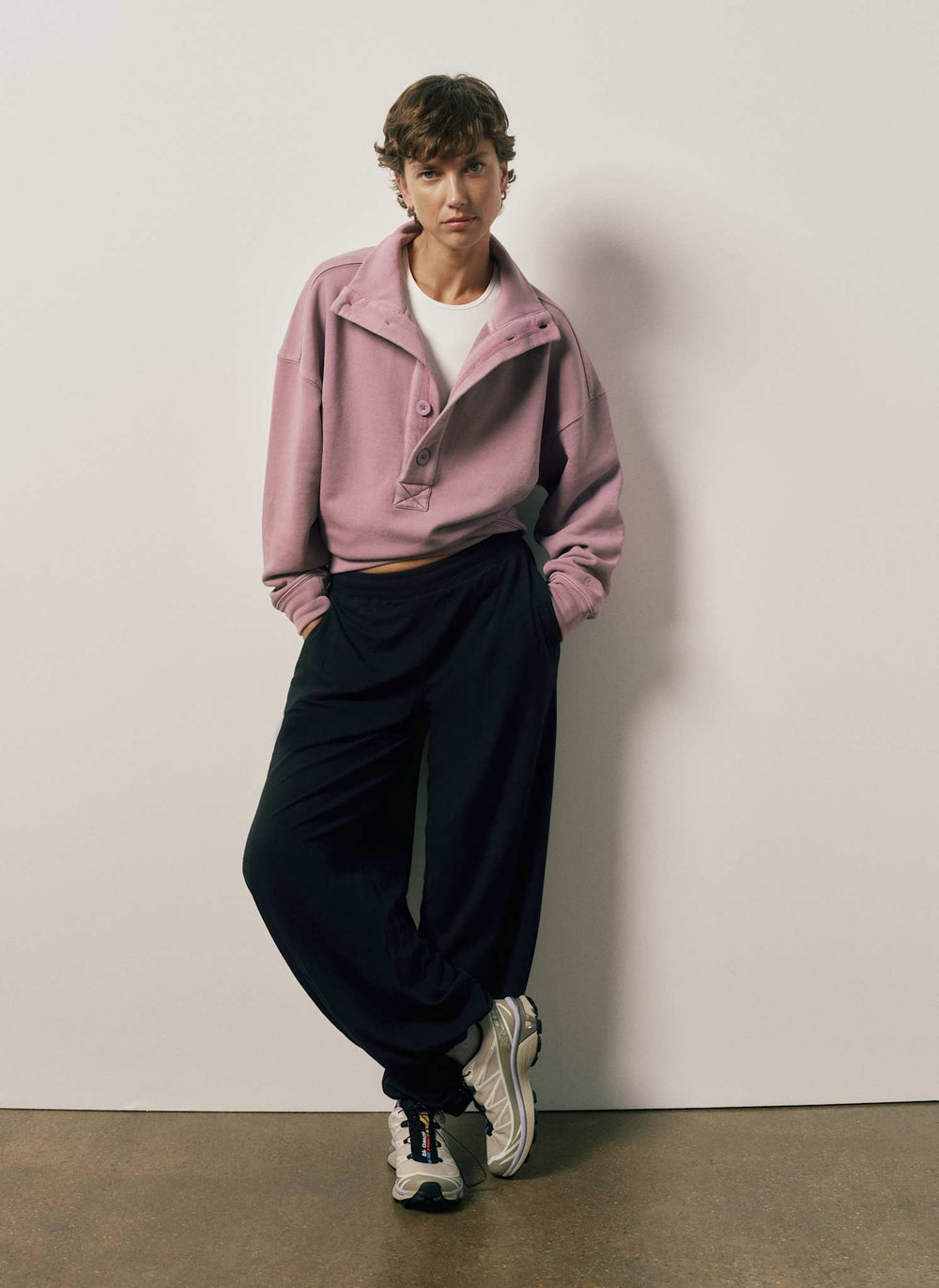Fluid Modal Balloon Hem Trouser