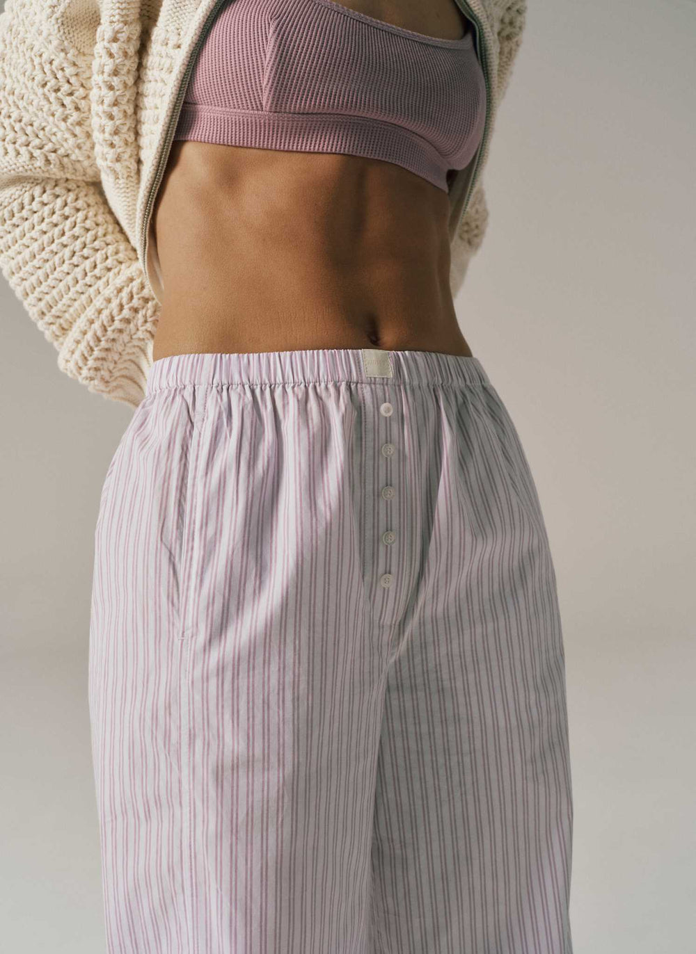 Off Duty Waffle Rest Bralette