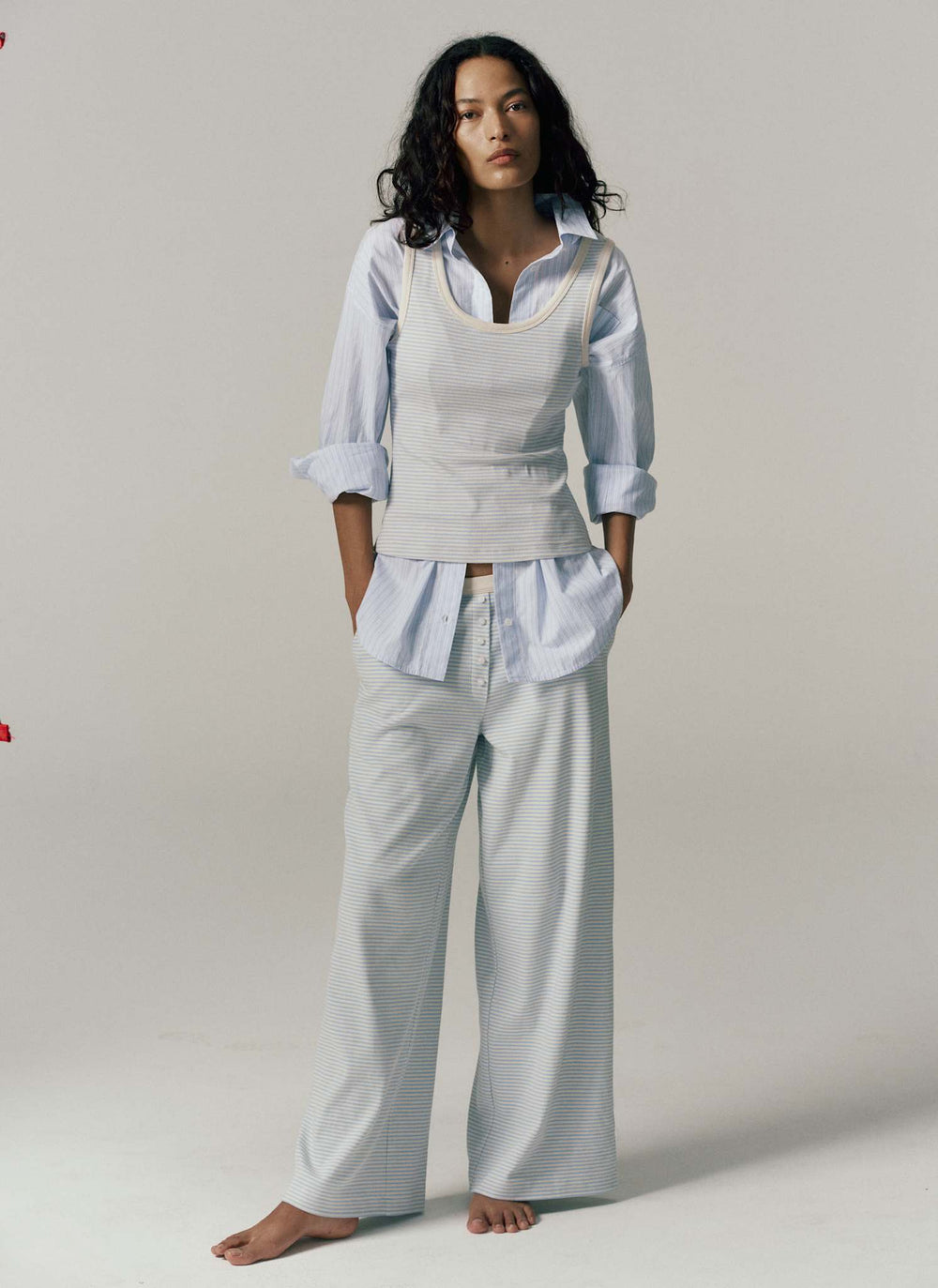 Quiet Rib Cotton Pull On