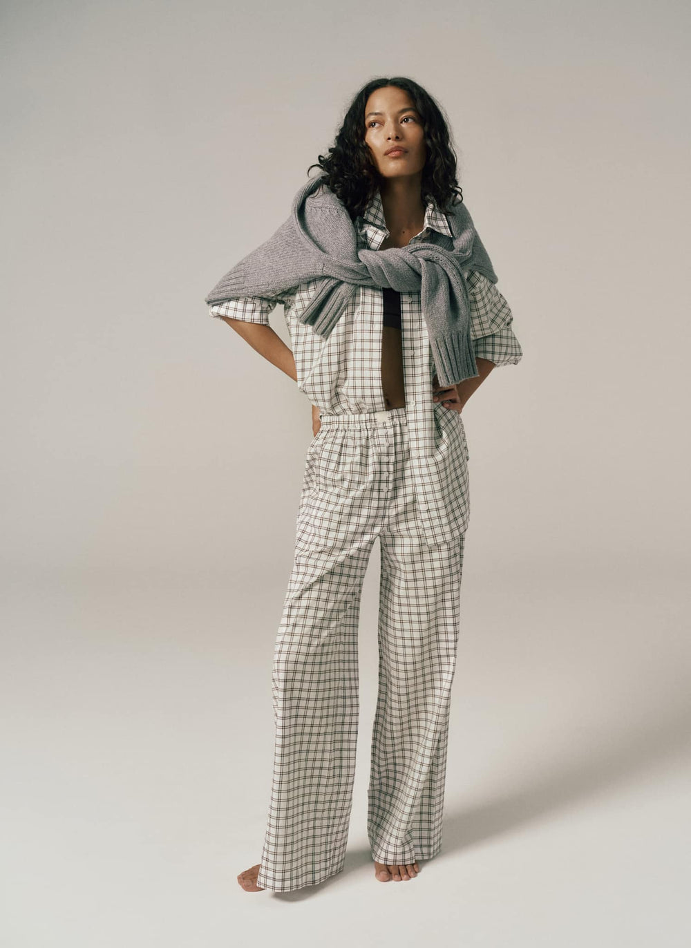Lie In Cotton PJ Set