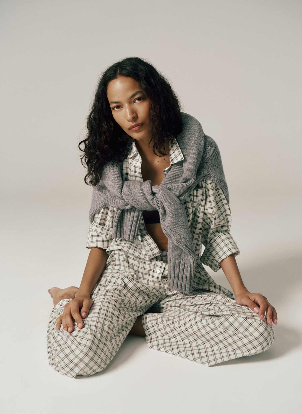 Lie In Cotton PJ Set