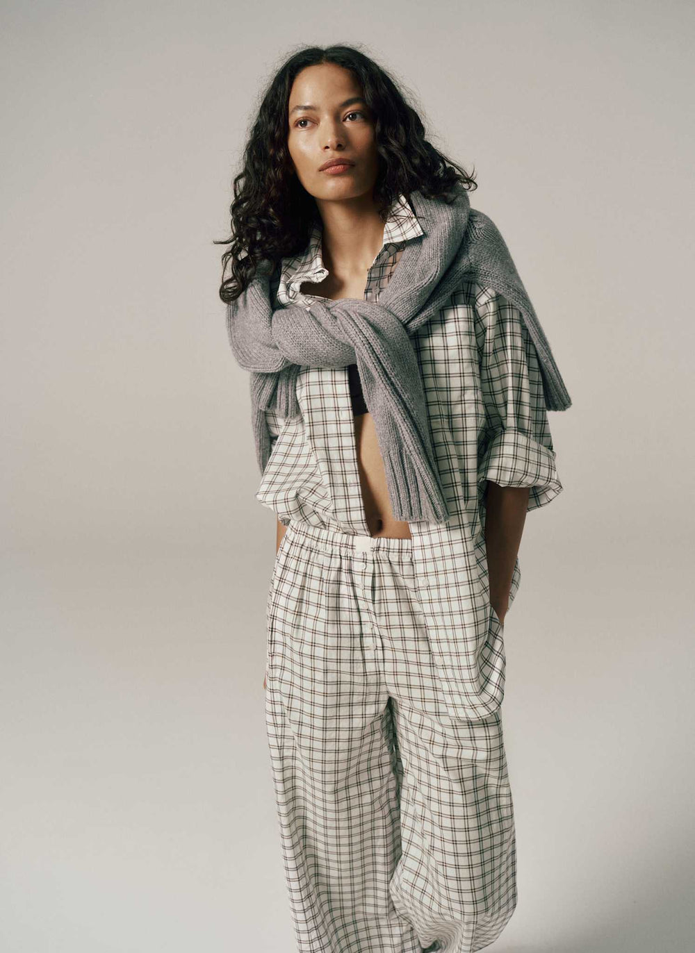 Lie In Cotton PJ Set