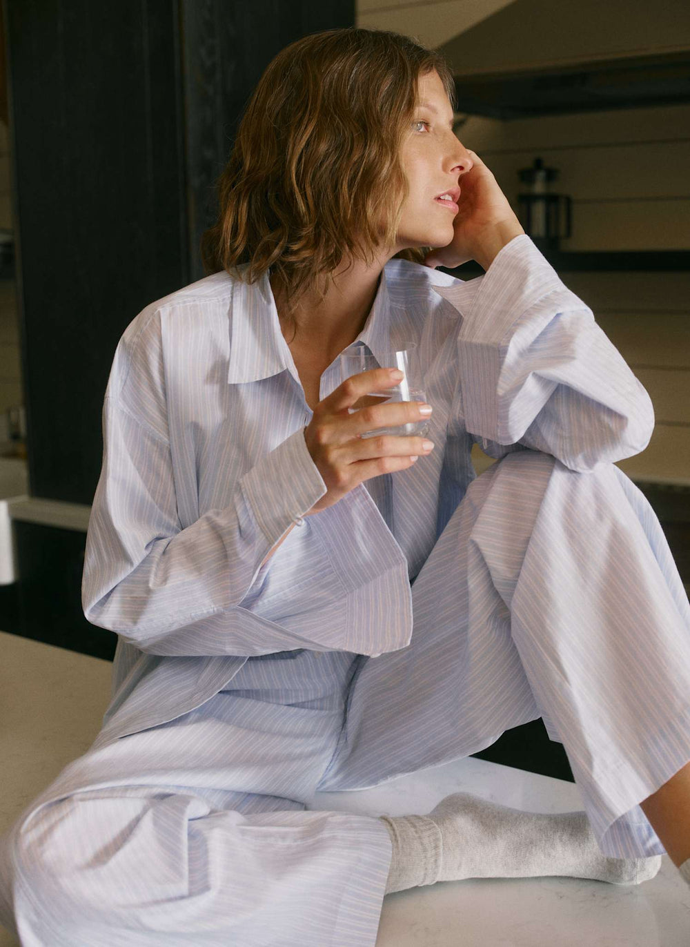 Lie In Cotton PJ Set