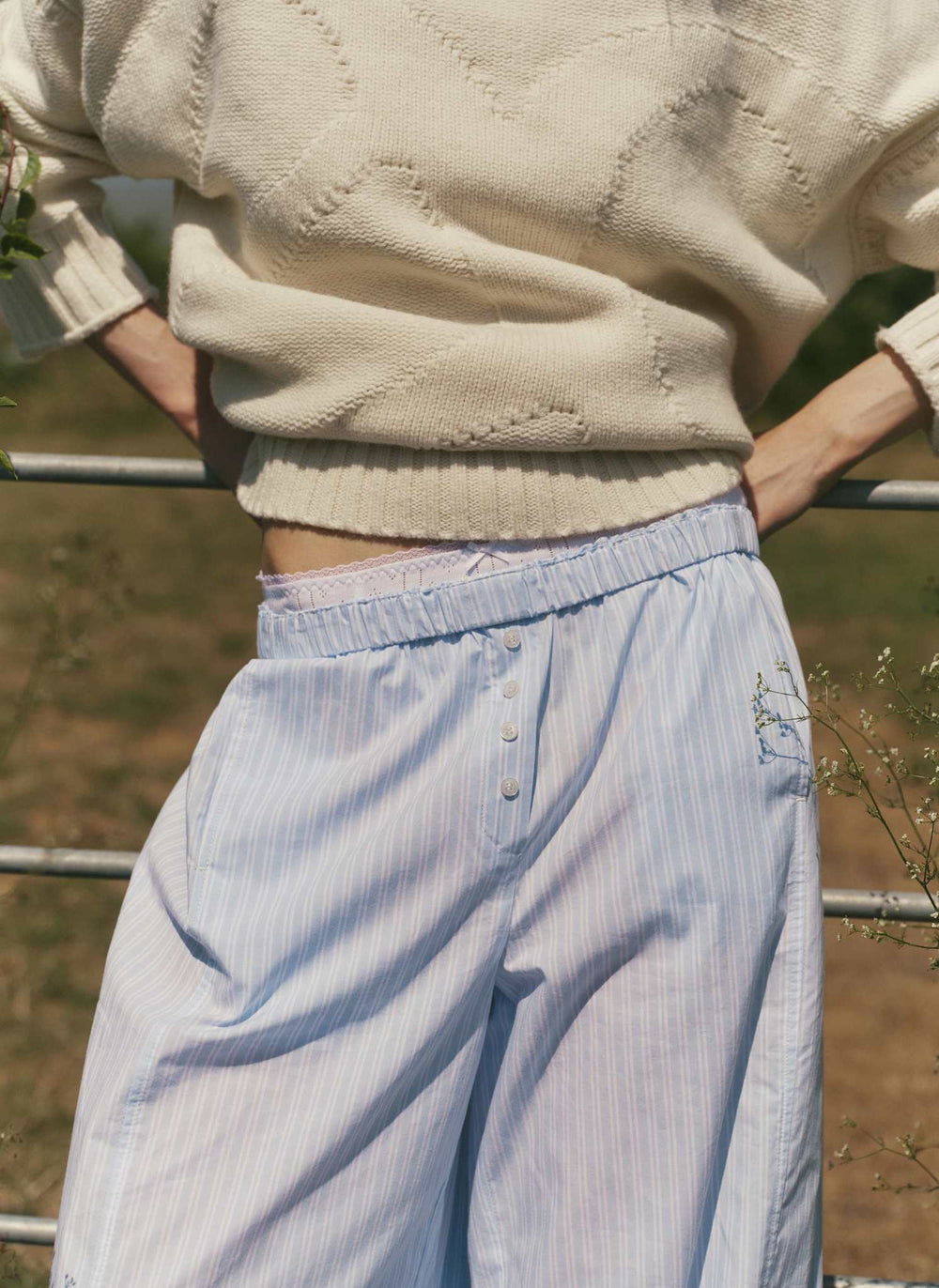 Lie In Cotton PJ Set