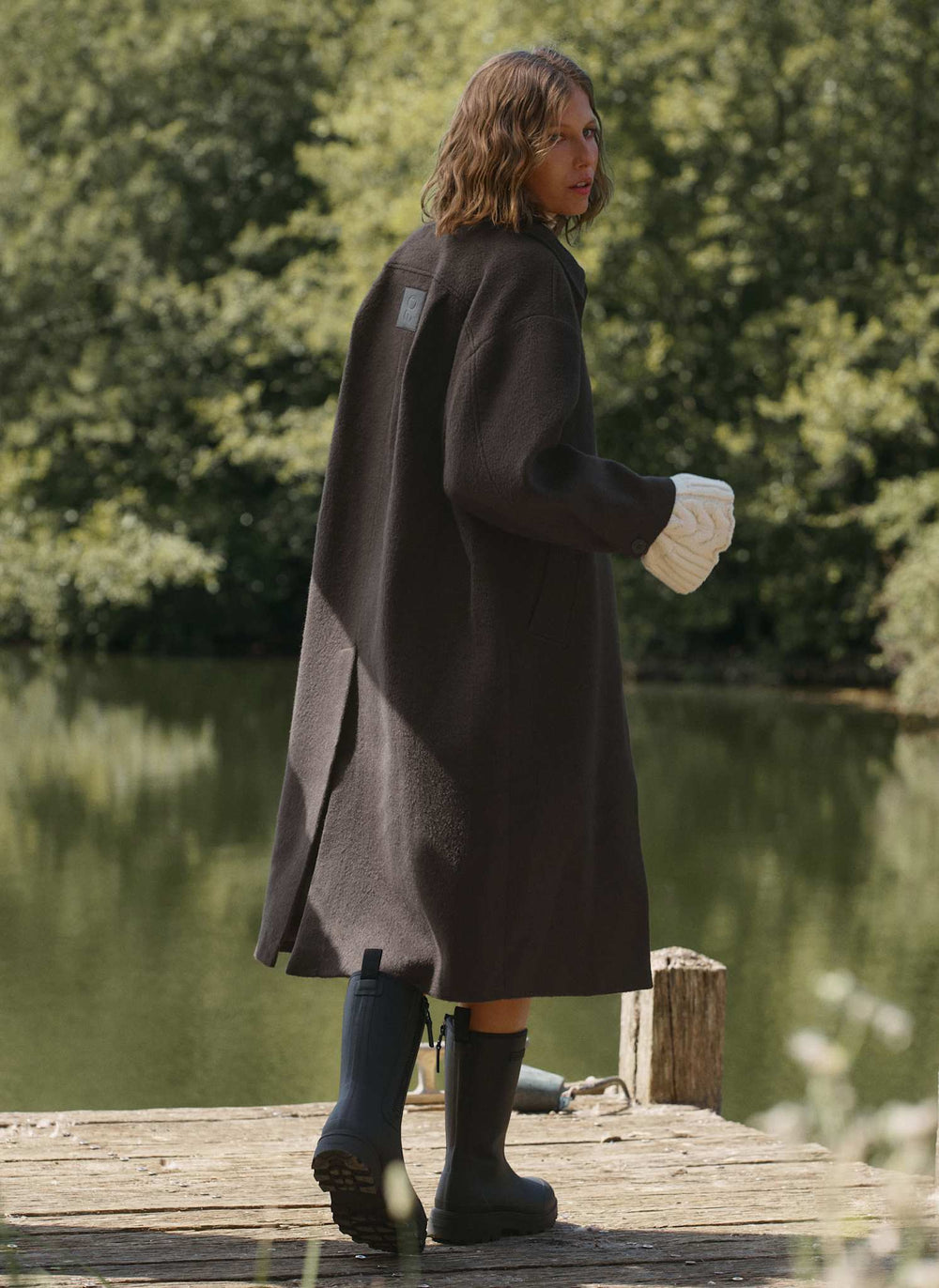 Urban Wool Throw On Coat